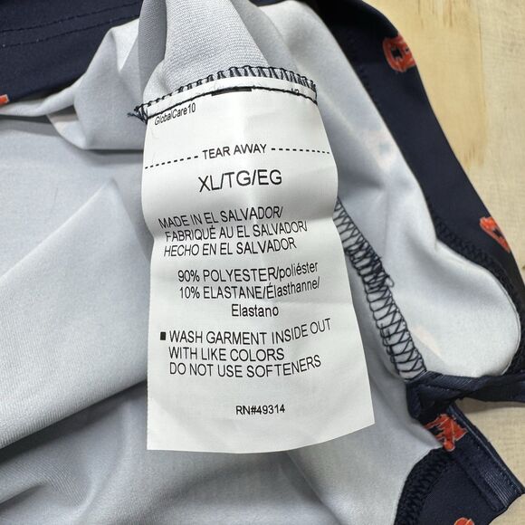 NEW Auburn Tigers Under Armour All Over Print Short Sleeve Polo Shirt XL - Picture 9 of 14